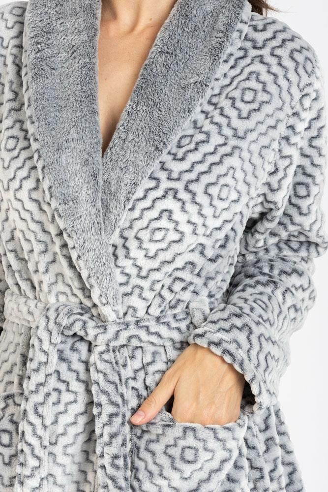 M 25235 BATA MUJER LARGA REVERSIBLE OLYMPUS