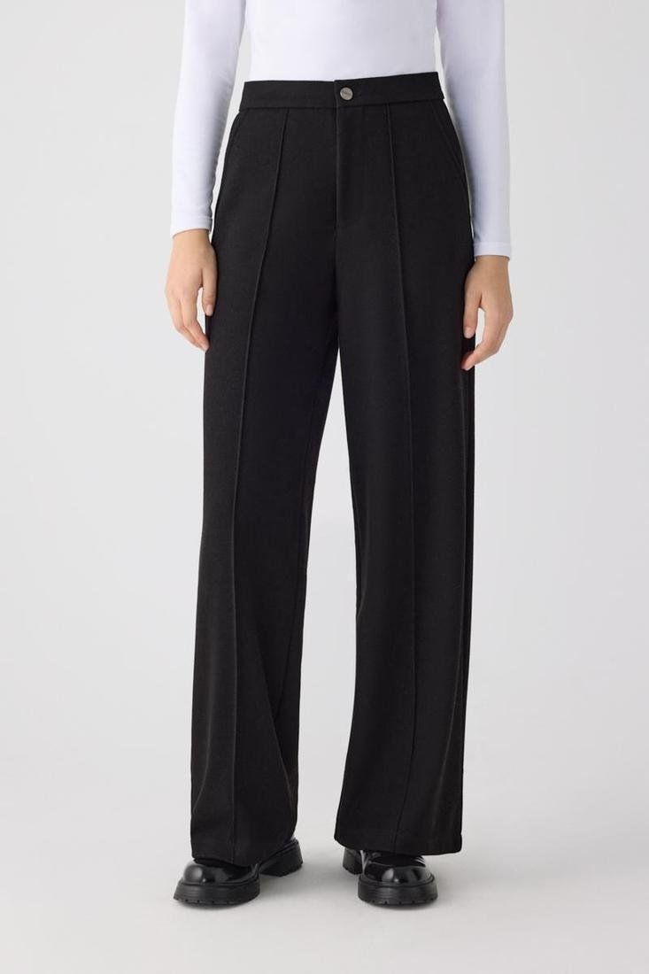 Pantalón estilo palazzo mujer negro Ref. 70487