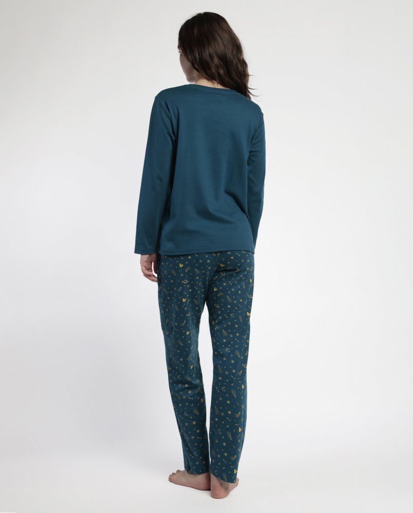 63661 PIJAMA MUJER 100% ALGODON MICKEY DISNEY ADMAS
