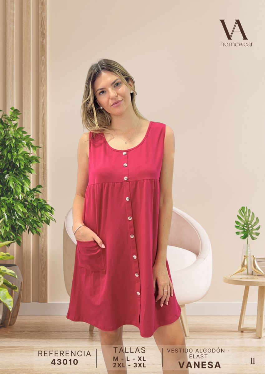 43011 CAMISOLA PLAYERA VANILA