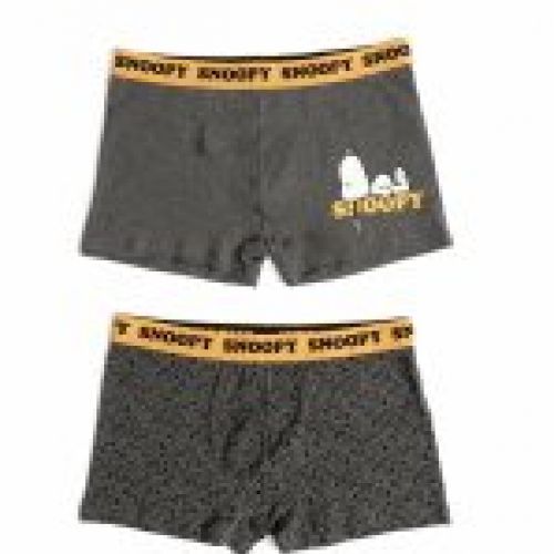 48477  BOXER HOMBRE SNOOPY PACK 2 CAJA  REGALO ADMAS