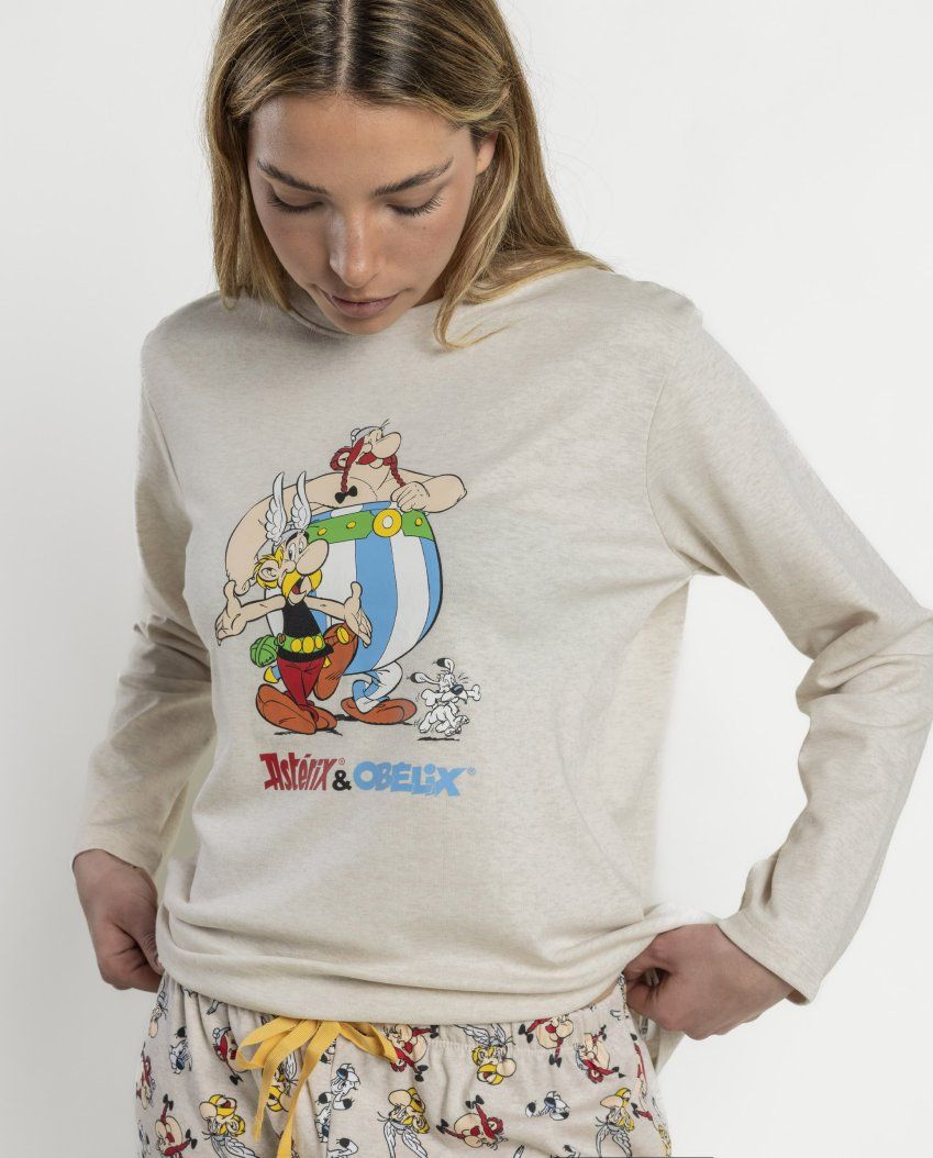 pijama mujer asterir y obelix al por mayor