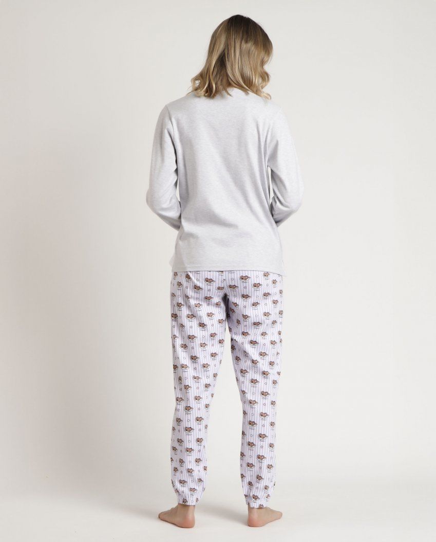 62591 PIJAMA SEÑORA ALGODON KOALA ADMAS