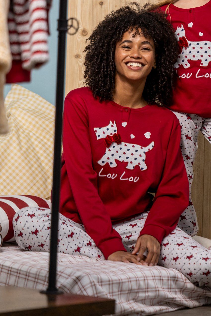 62608 PIJAMA MUJER LULU ALGODON ADMAS