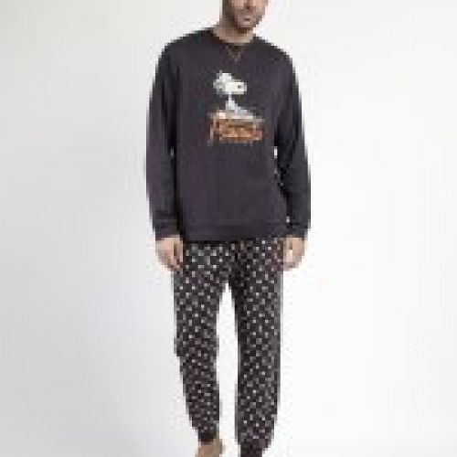 63013 PIJAMA CABALLERO 100% ALGODON SNOOPY ADMAS