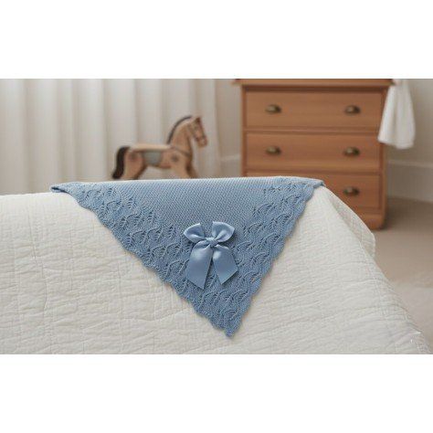 Toquilla bebé punto Creaciones Visi 9883 suave y elegante