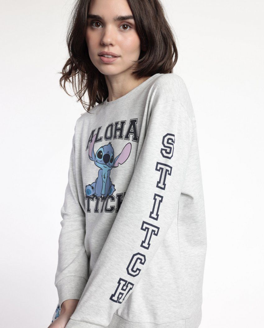 63664 PIJAMA MUJER STITCH AL POR MAYOR