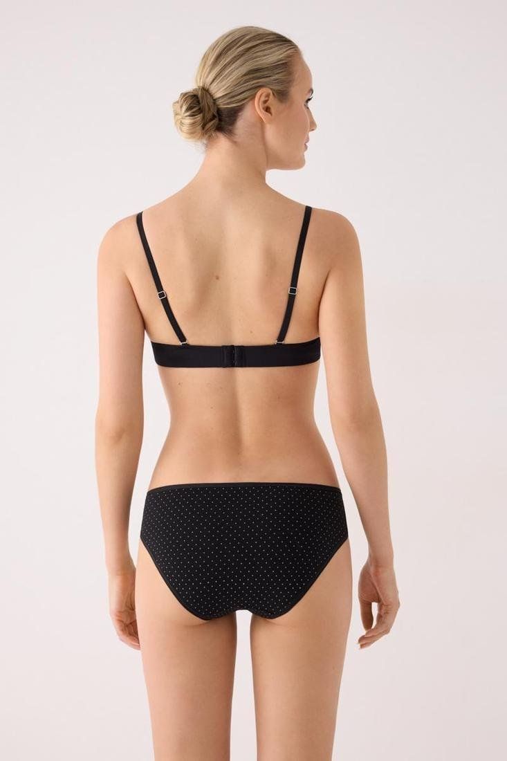 Pack de 2 bragas midi de algodón natural para mujer Ysabel Mora referencia 19550 con estampados variados.