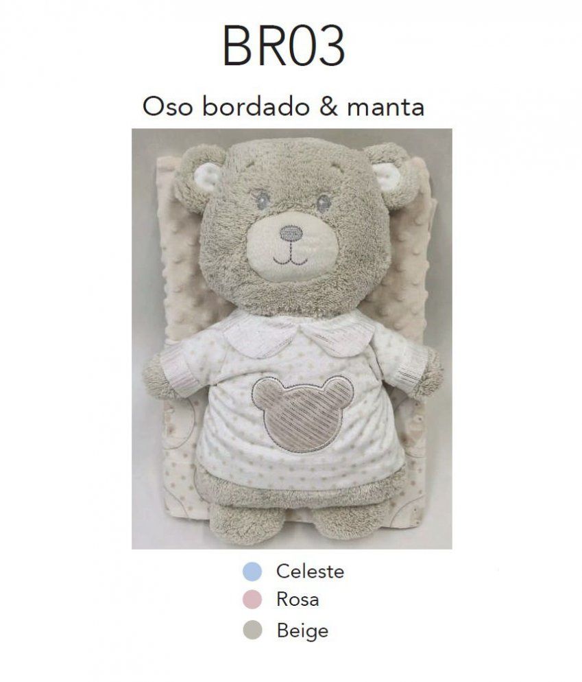 BR 03 CAJA OSO +  MANTA REGALO KINANIT