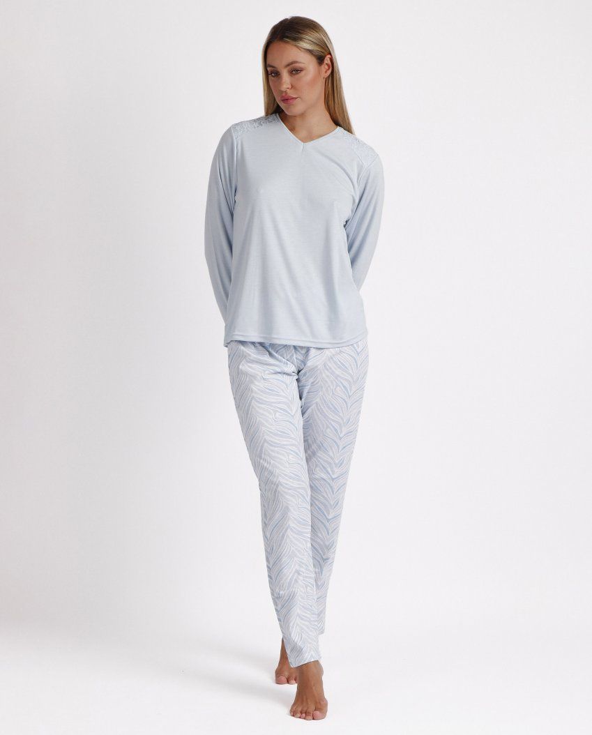 60221 PIJAMA SEÑORA INTERLOCK ADMAS