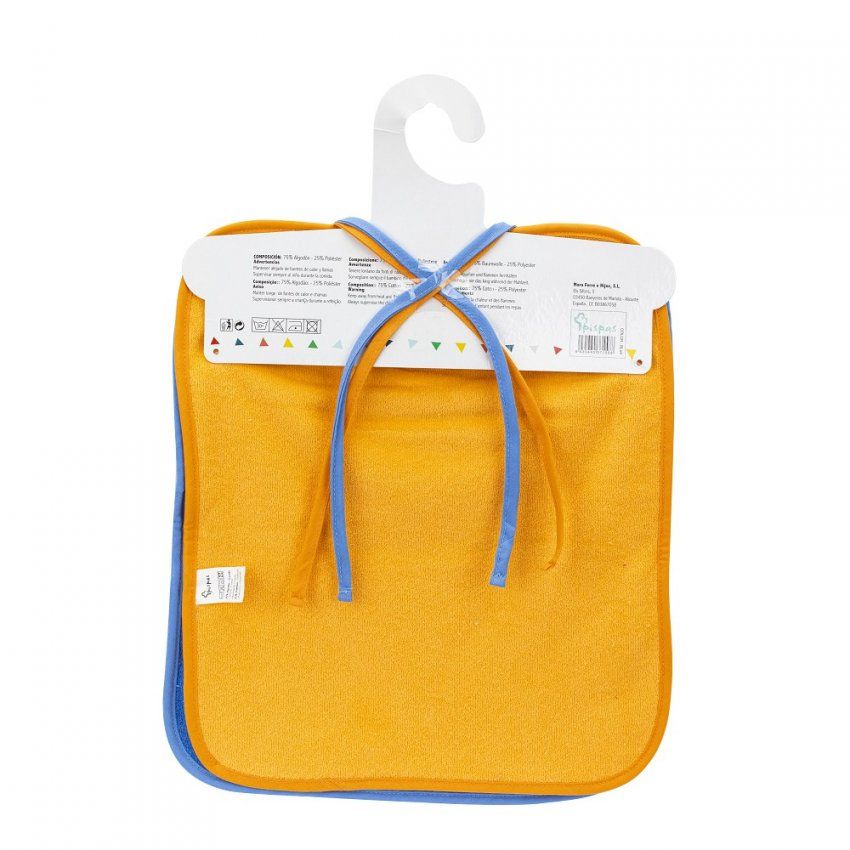 314 BABERO RIZO LISO CORDON PACK 2 INTERBABY