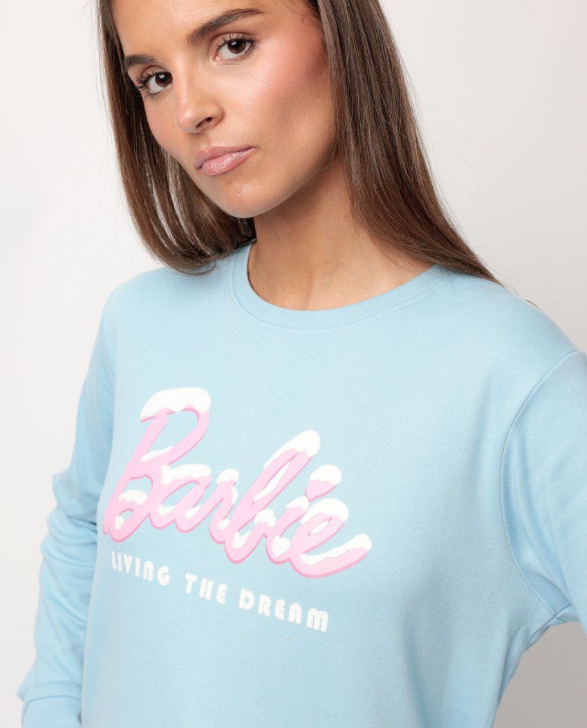 63967 PIJAMA MUJER 100% ALGODON BARBIE ADMAS