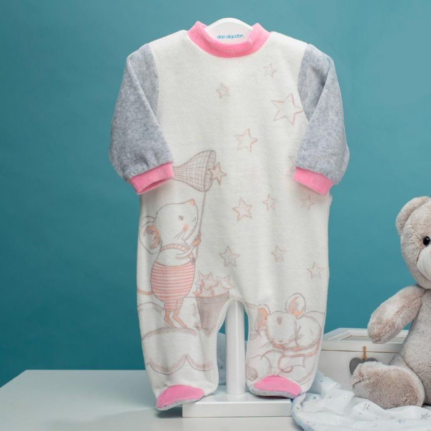 20106 PELELE DE TERCIOPELO DE LA MARCA DON ALGODON EN ALMACEN MAYORISTA Y PROVEEDORES EN MADRID NATI CAMPOS