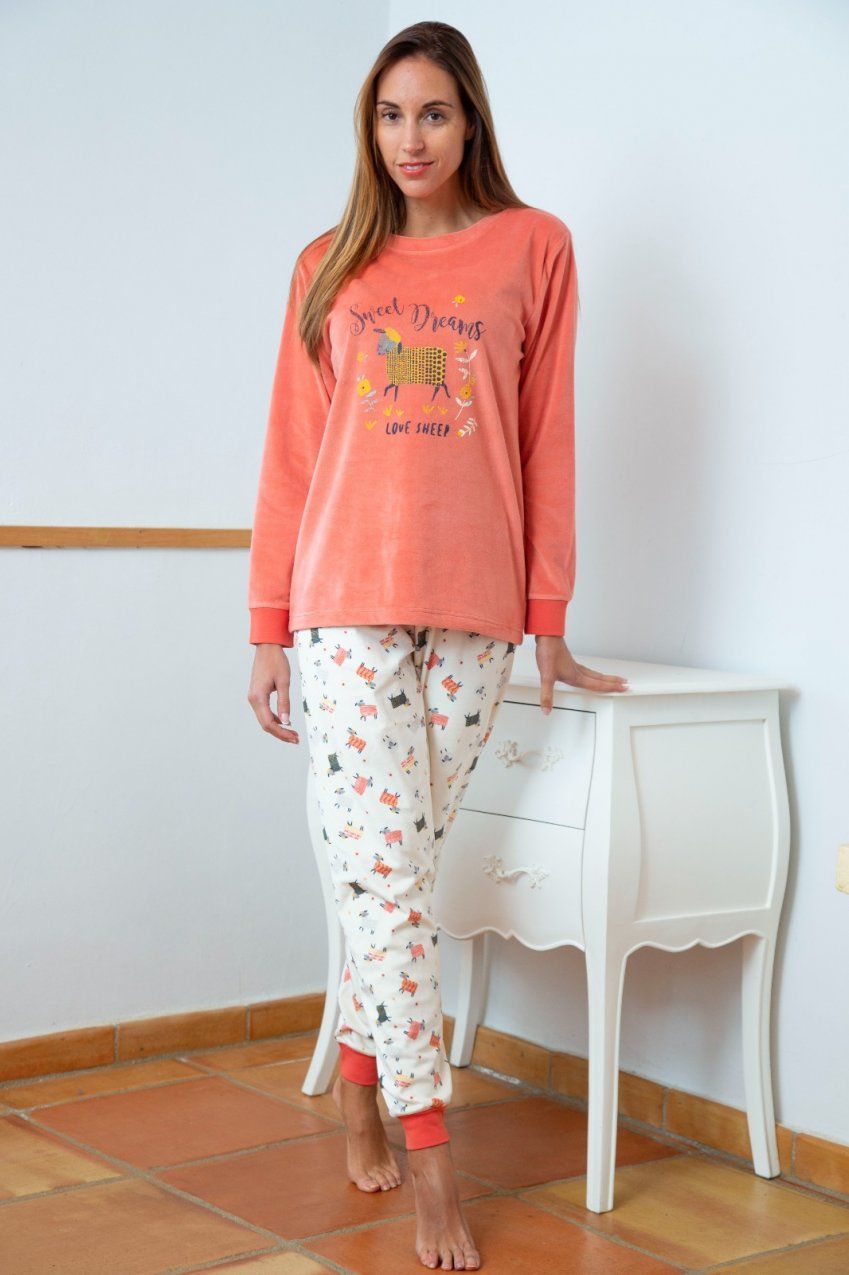 236625 PIJAMA SEÑORA TERCIOPELO MUSLHER
