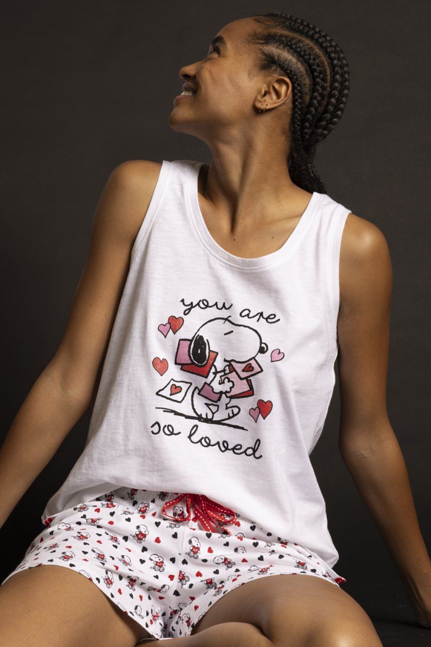 63435 PIJAMA SIN MANGAS IN MY HEART AL POR MAYOR