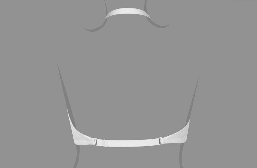 SUJETADOR ROSA MULTIPOSICIONES PARTE DE ATRAS