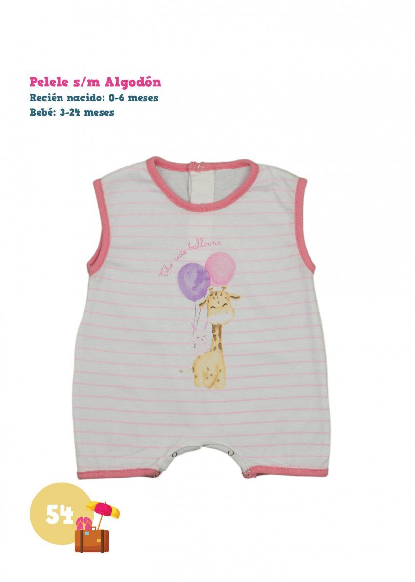 KN 2354 PELELE VERANO  0 A 6 meses KINANIT