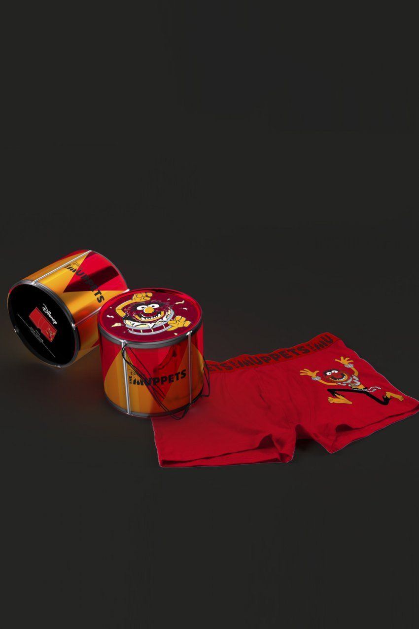 48437 BOXER  ROJO EXPOSITOR ANIMAL ADMAS