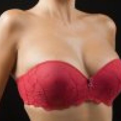 SUJETADOR GRACE COPA C ROJO