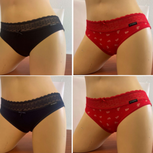 RE 12 BRAGA DON ALGODON NAVIDAD  ESTAMPADA CON ROJO PACK 2