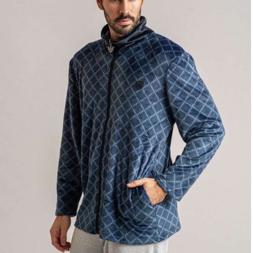 PRP1107 BATA CORTA CREMALERA HOMBRE VETVET SPANDEX PRIVATA