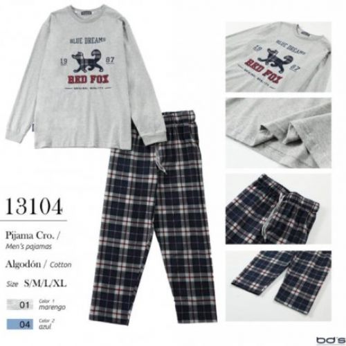 13104 pijama cballero algoson blue dreams