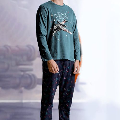 60712 PIJAMA CABALLERO INTERLOCK STAR WARS ADMAS