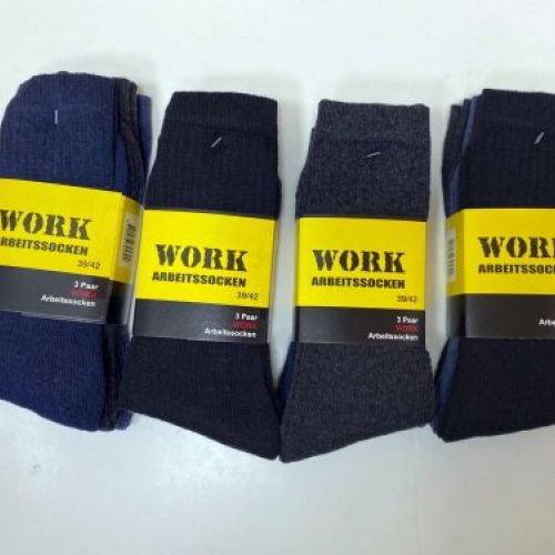CALCETÍN TRABAJO PRECIO UNIT.: 0,29€ WORK