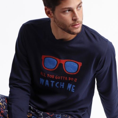 60296 PIJAMA CABALLERO GAFAS DIVER ADMAS