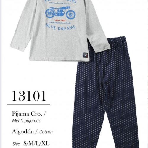 13101 pijama cballero algoson blue dreams