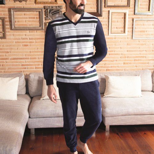 42172 PIJAMA CABALLERO LEO  BLANCA HERNANDEZ