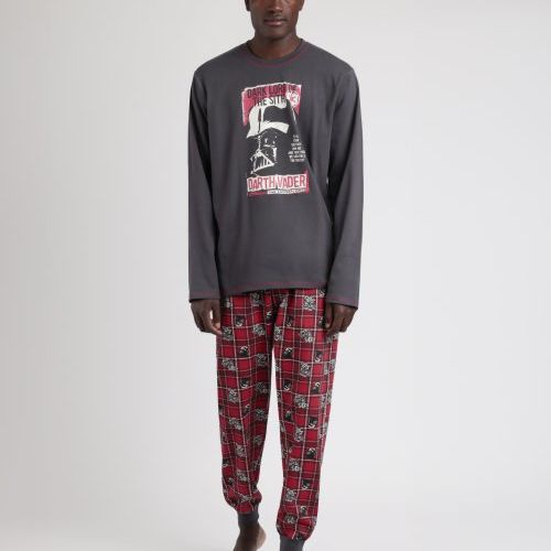 62491 PIJAMA CABALLERO 100% ALGODON STAR WARS  ADMAS