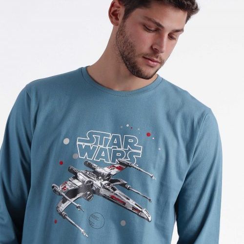 60712 PIJAMA CABALLERO INTERLOCK STARS WARS ADMAS