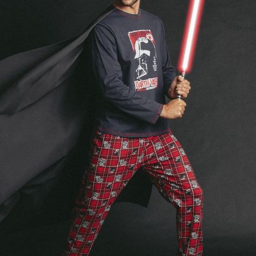 62491 PIJAMA CABALLERO 100% ALGODON STAR WARS  ADMAS