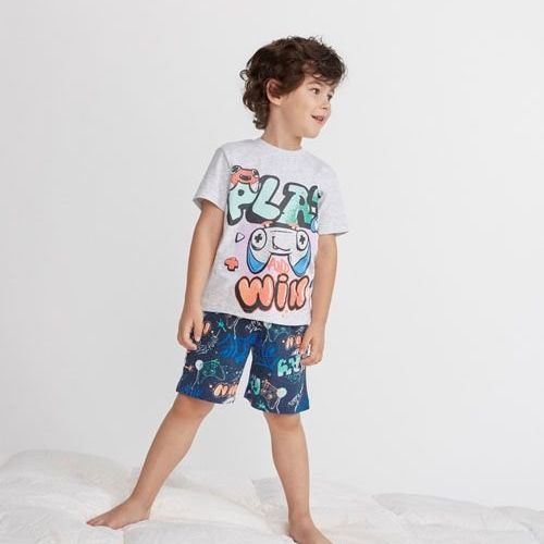 25117002 pijama de la casa tobogan al por mayor de verano para niños