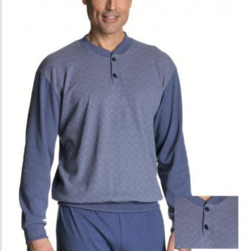 7665 PIJAMA CABALLERO ALGODON  FELPA ASSMAN