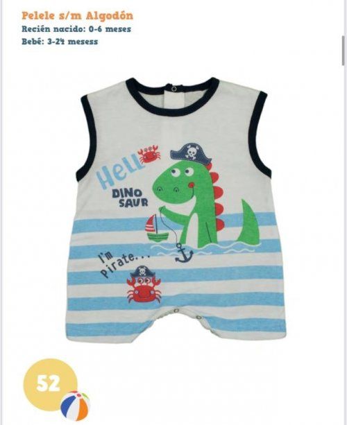 PIJAMAS  PRIMAVERA   VERANO KINANIT BEBE