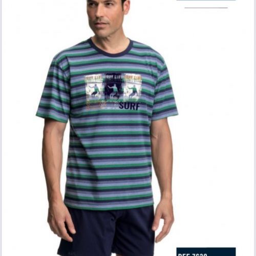 7630 PIJAMA CABALLERO ALGODON PRIMAVERA ASSMAN