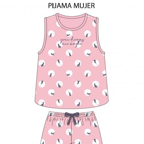 KN 596 PIJAMA SEÑORA VERANO KINANIT