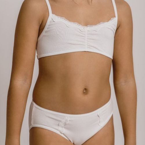 4956 CONJUNTO COMUNION NIÑA CON TOP XER CALAMARO BABY