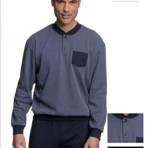 7573 PIJAMA CABALLERO ASSMAN  ALGODON FELPA