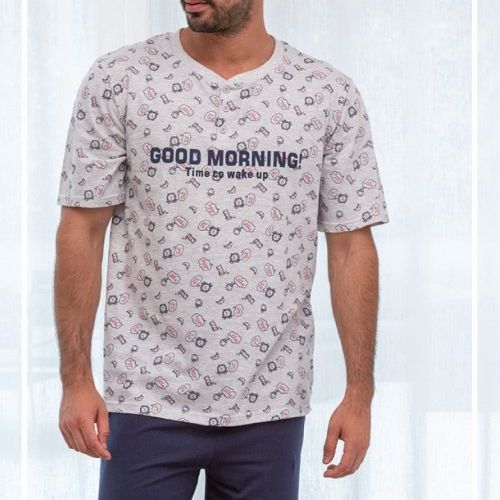 245021 PIJAMA HOMBRE MANGA CORTA VERANO MUSLHER