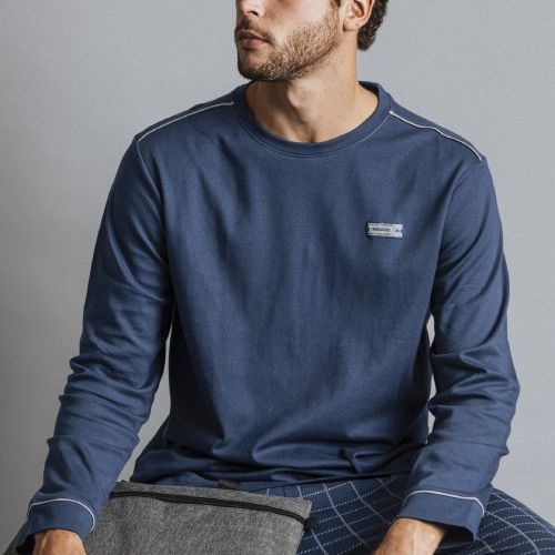 62188 PIJAMA CABALLERO INTERLOCK  ADMAS