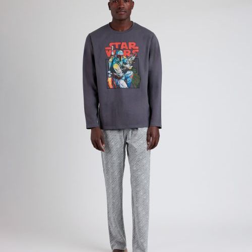 62498 PIJAMA CABALLERO100% ALGODON STAR WARS  ADMAS