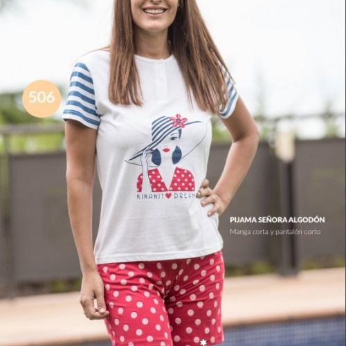 KN 506 PIJAMA SEÑORA VERANO KINANIT
