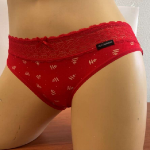 RE 12 BRAGA DON ALGODON NAVIDAD  ESTAMPADA CON ROJO PACK 2