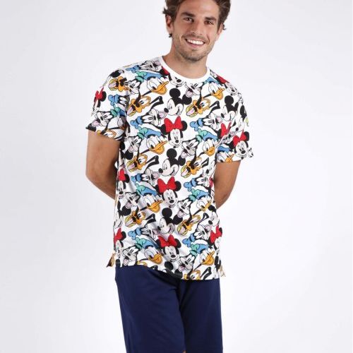 55441 PIJAMA CORTO CABALLERO MICKEY DISNEY ADMAS