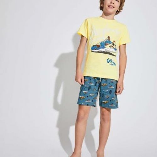 23117503  PIJAMA NIÑO 8 A 16 TOBOGAN