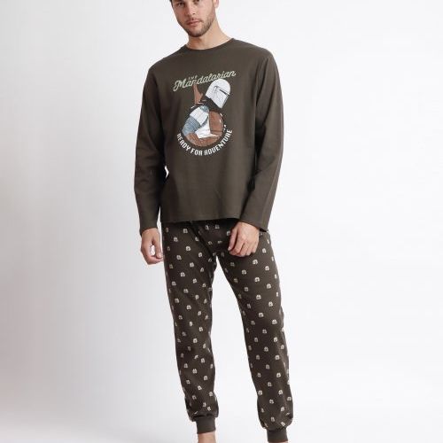 62495 PIJAMA CABALLERO 100% ALGODON STAR WARS  ADMAS