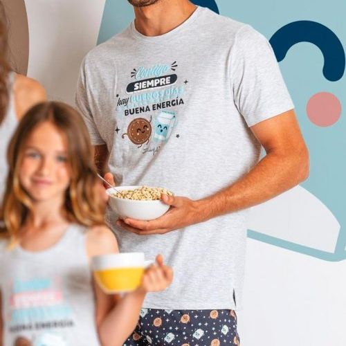60325 PIJAMA CORTO CABALLERO MR WONDERFUL ADMAS